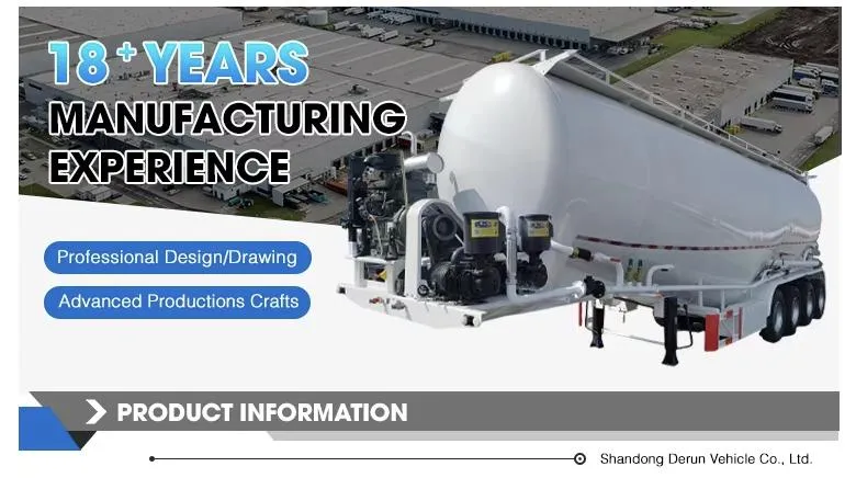 Bulk Cement Tanker Front View