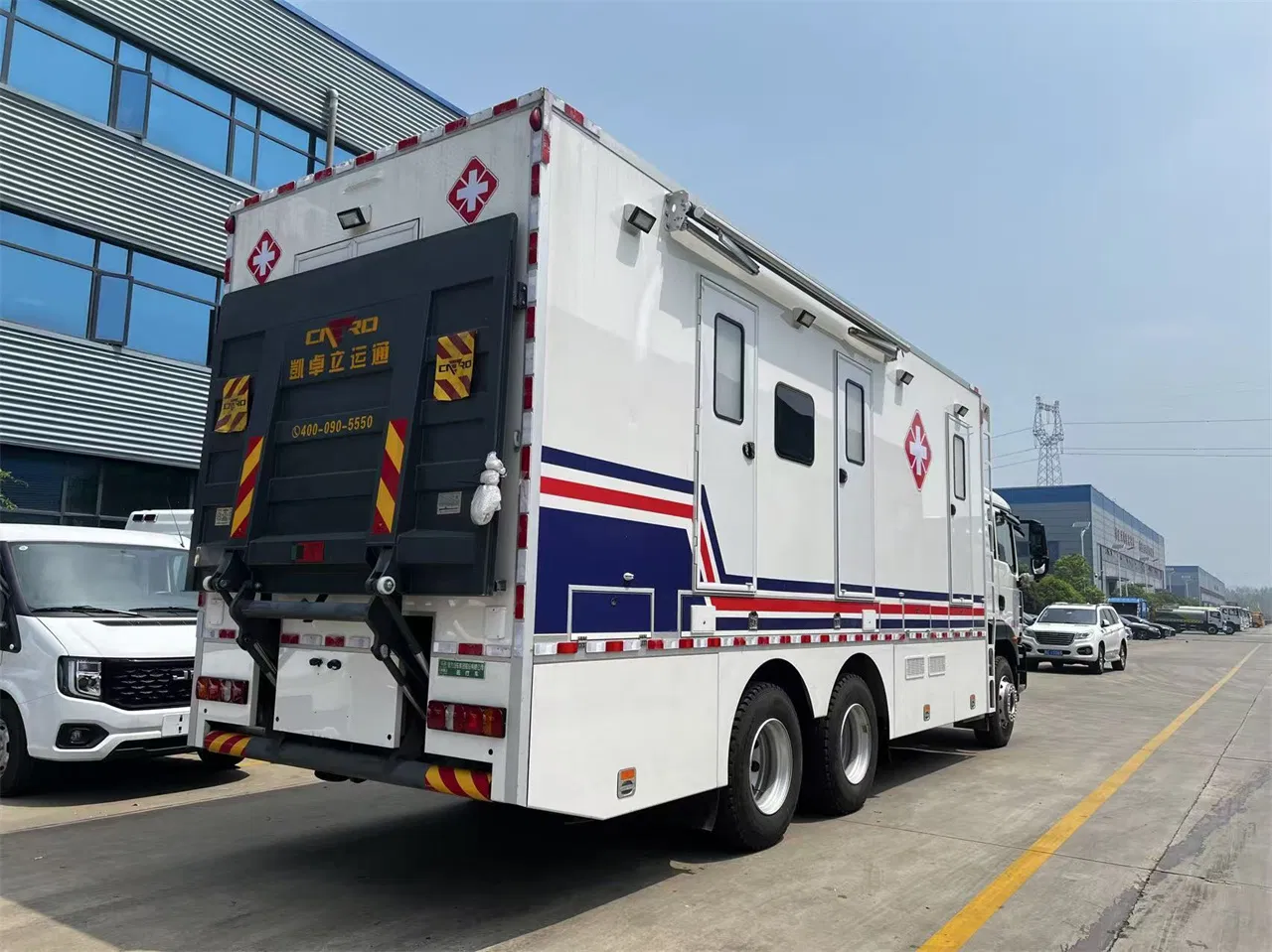 Gynaecology Healthy Check-up Special Purpose Vehicle Physical Examination Mobile Hospital Truck