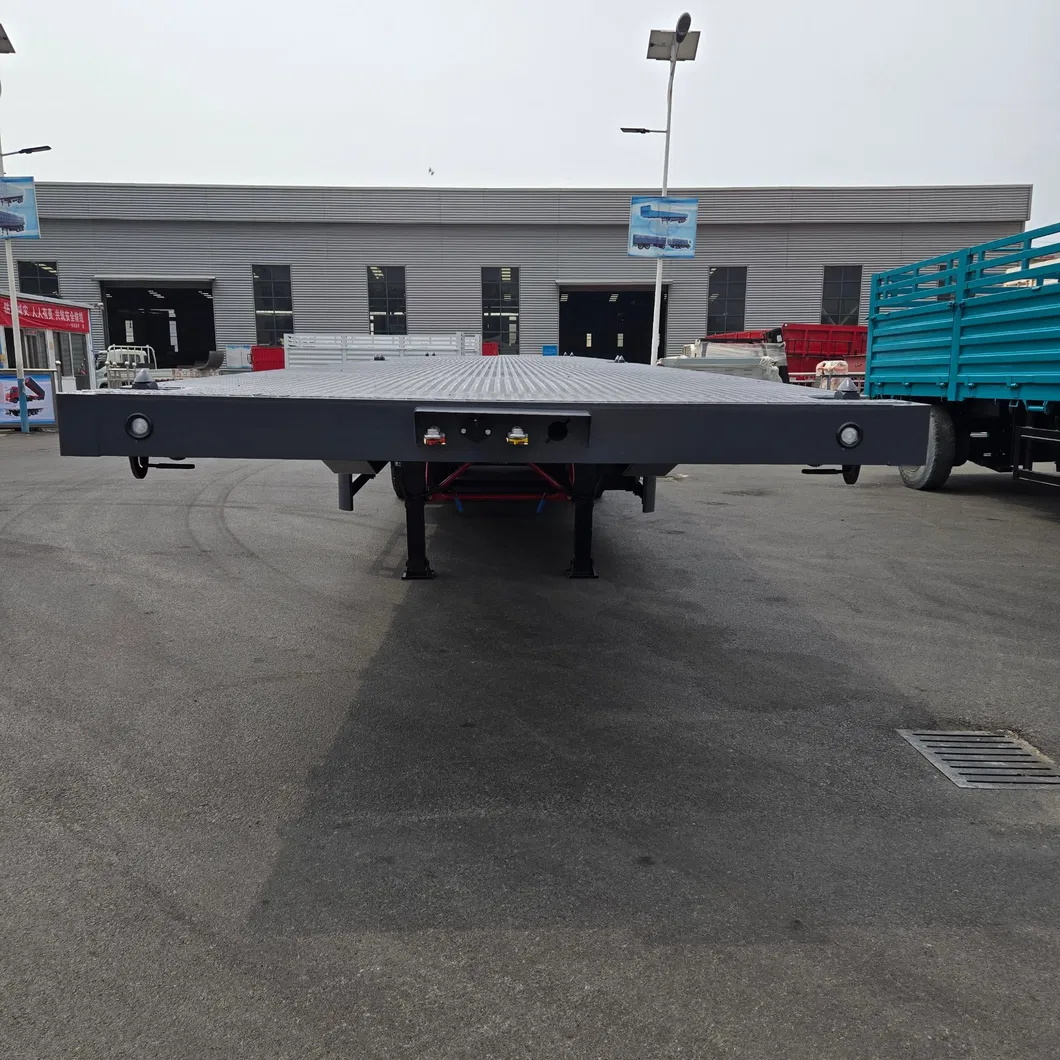 Flatbed Semi Trailer View 4
