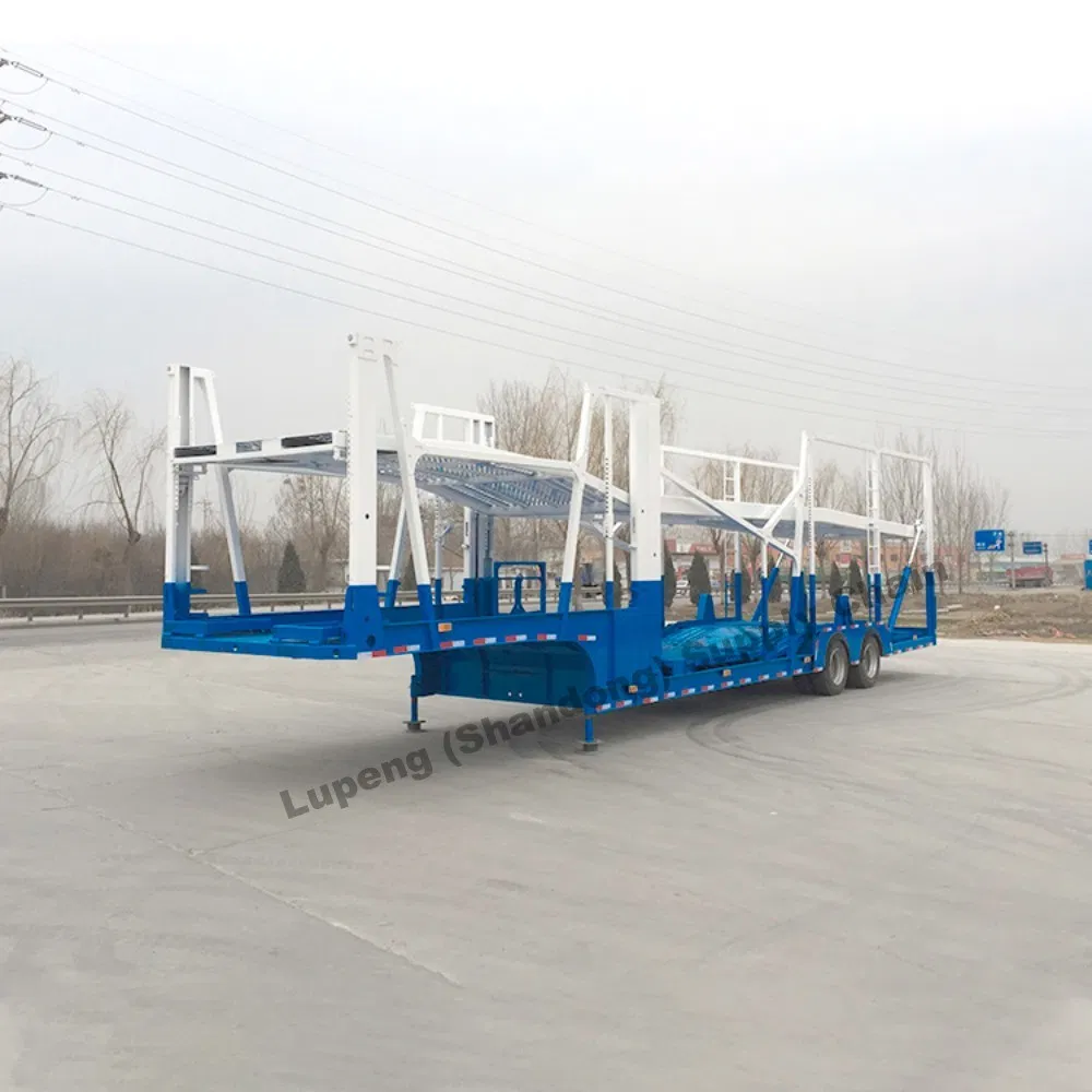 High Tensile Extruded Inboard Tilt 3 Axle Car Carrier Semi Trailer