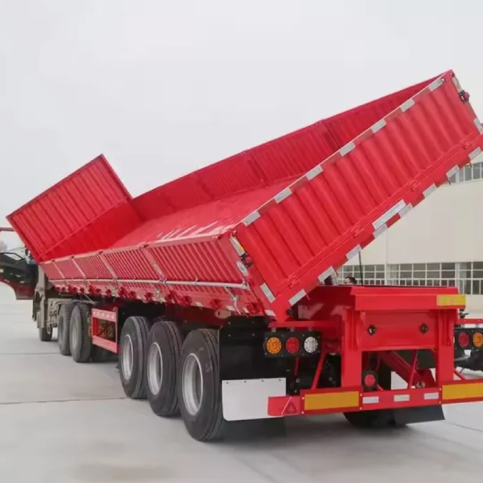 New 4680-5140 Multi-Purpose Side Dump Sand and Gravel Semi Trailer