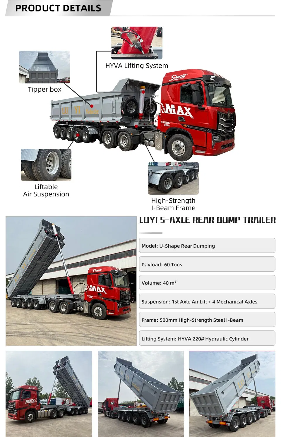 Dump Tipper Trailer View 2