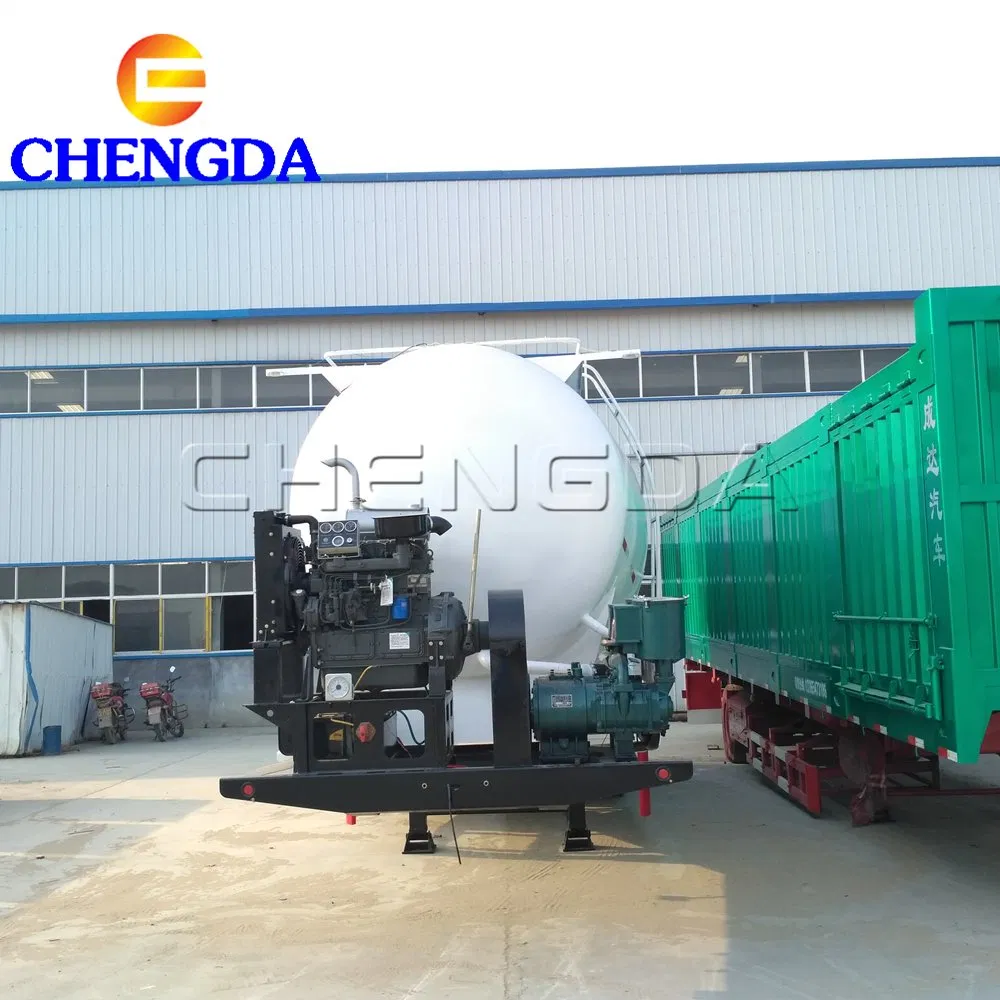 40tons 40cbm Bulker Mixer Bulk Cement Tanker Tank Semi Trailer