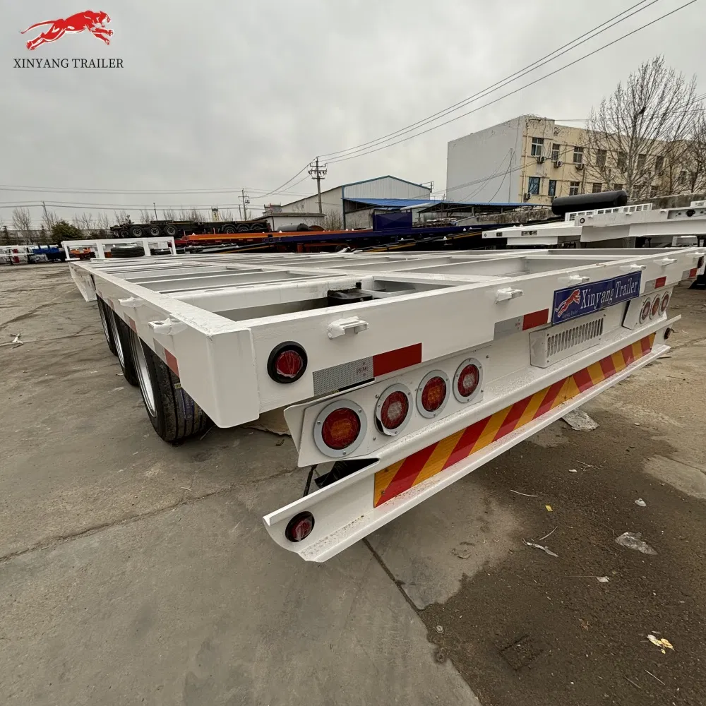 Skeletal Semi Trailers Can Be Customized According to Your Needs.