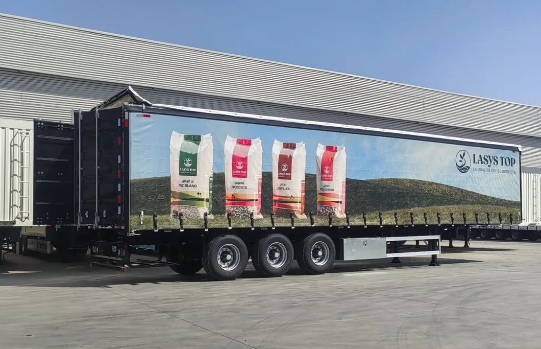 Curtain Side Trailer View 2