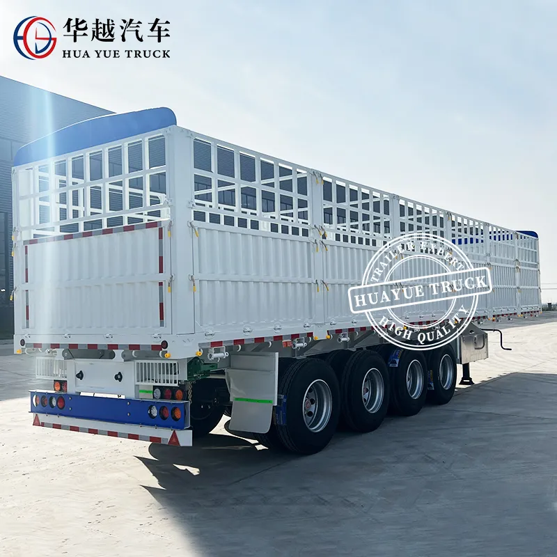 Stake Fence Semi Trailer View 3