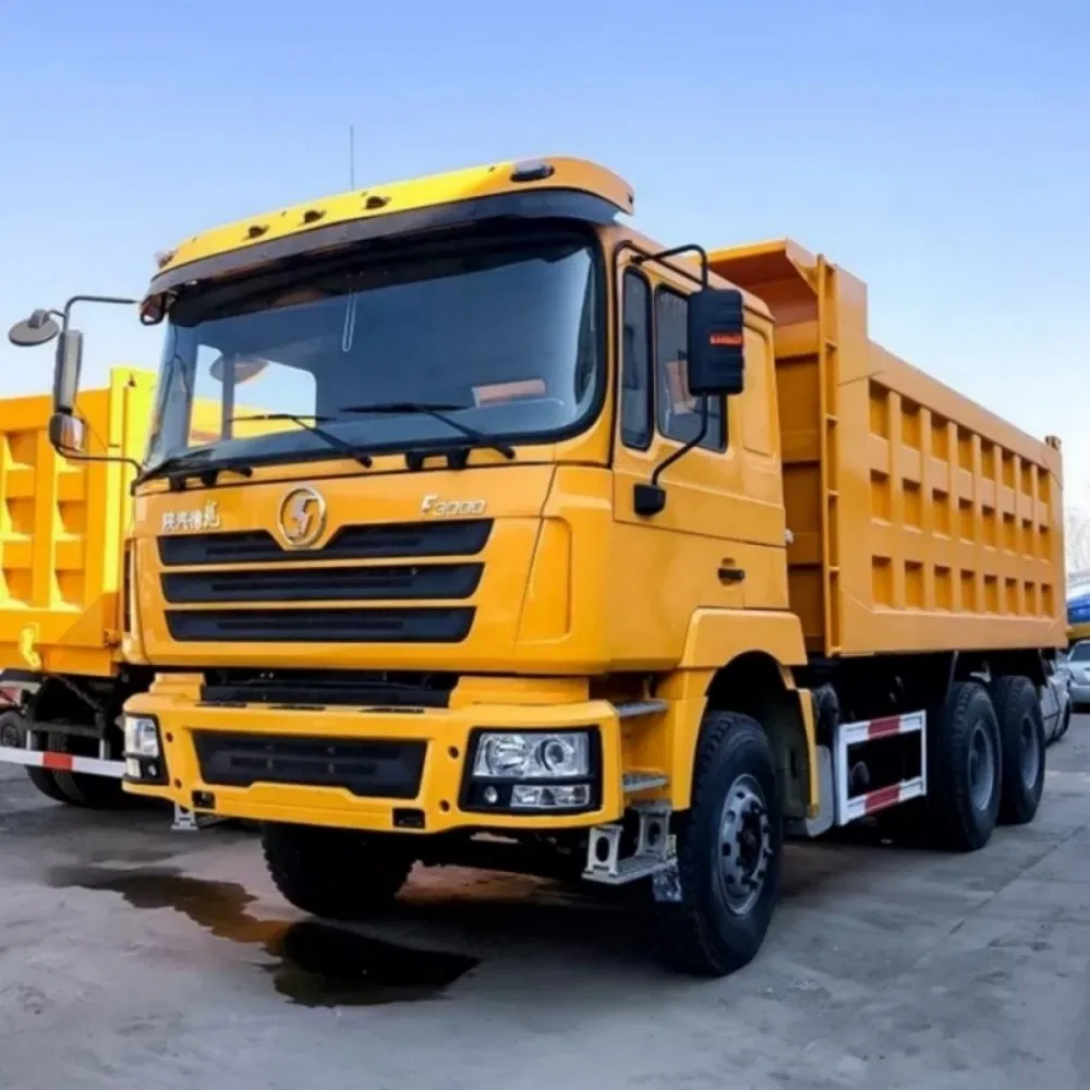 Used Shacman F3000 Heavy Duty 6X4 Left Hand Drive Diesel 11 Wheels Euro 2 Weichai Engine Dump Truck for Sale