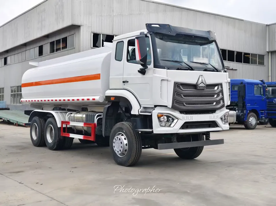 Oil Tanker Truck View 1