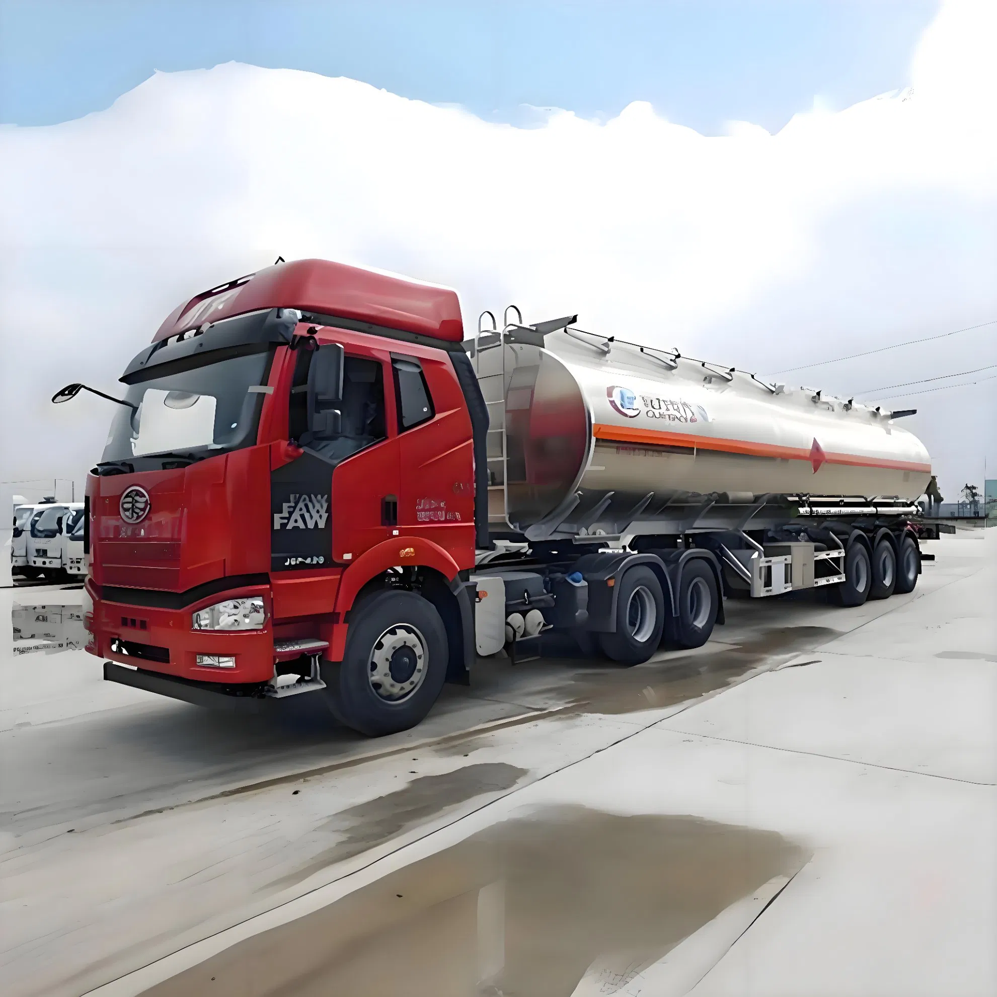 40000 42000 45000 60000L Water Oil Fuel Tank Tanker Semi Trailers for Sale with Low Price