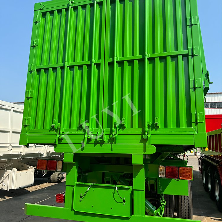 Vehicle Master 3 Axles 40 Cubic Meters Tipper Trailer Rear Fence Semi Trailers Tipping Trailer for Sale