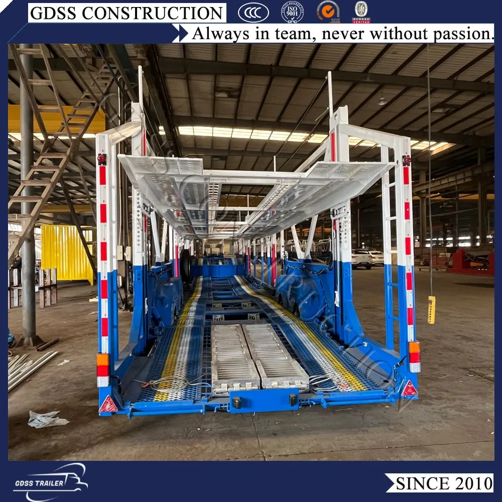 Premium Car Carrier Lowbed Dump Tank Semi Trailer for Safe Vehicle Transport