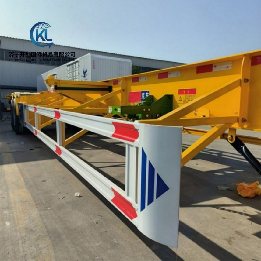 20 Foot 40 Foot 2/3/4 Axles Skeleton/Skeletal 40 Feet Container Chassis Semi Trailer for Sale