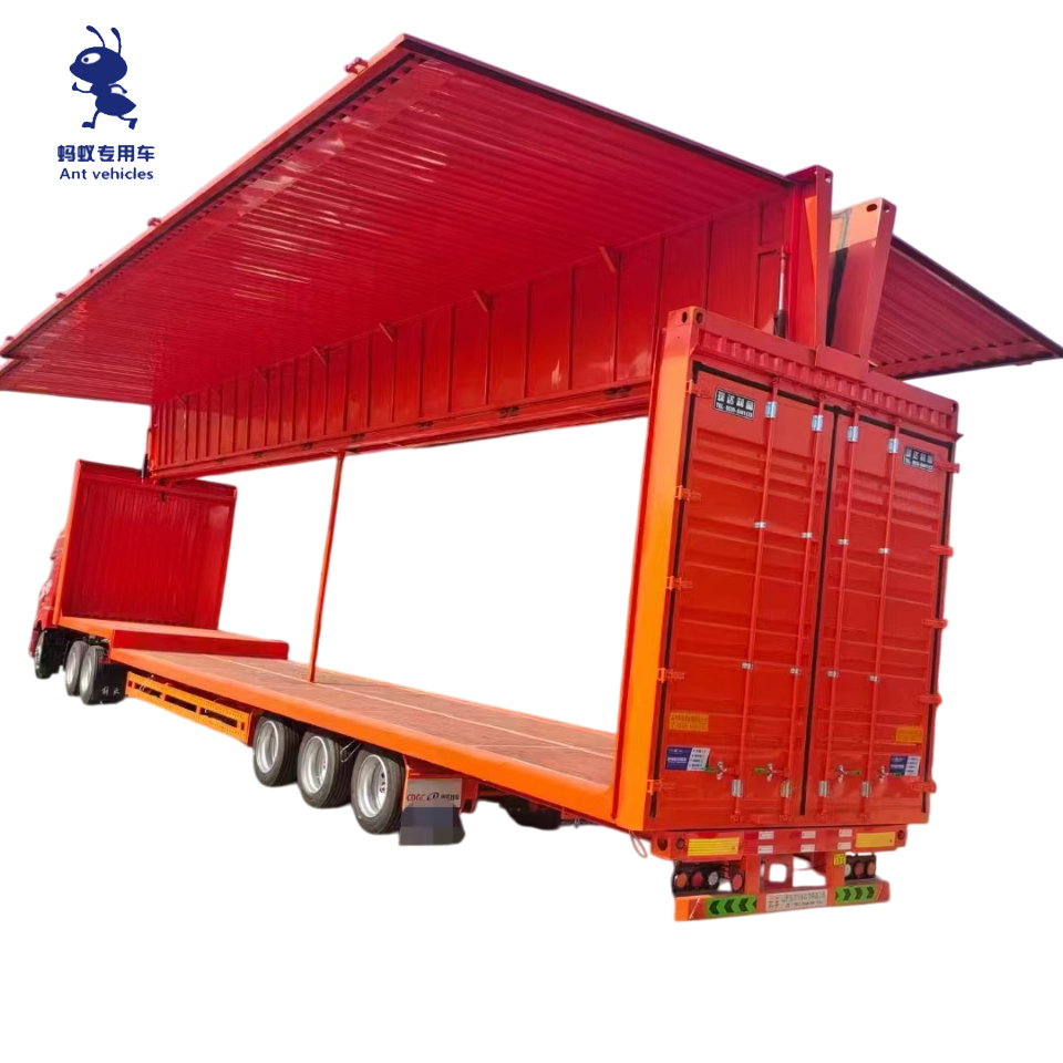 Export Version 80m3 Cubic Meters 45 Foot Refrigerated Freezer Cooling Refrigerator Frigorific Container Van Semi Trailer Truck Vehicle