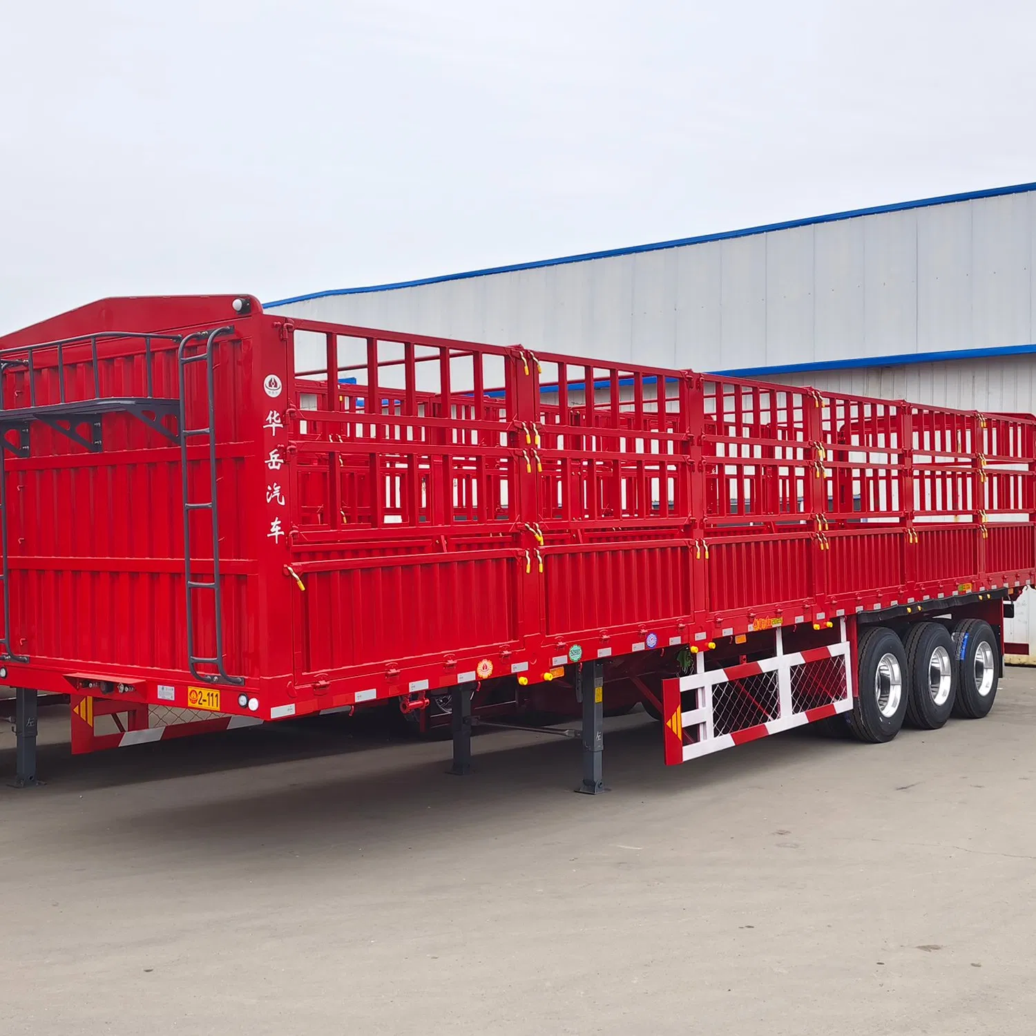 Adaptable to Various Cargo Types Special Purpose Trailer Robust Construction Semi Trailer