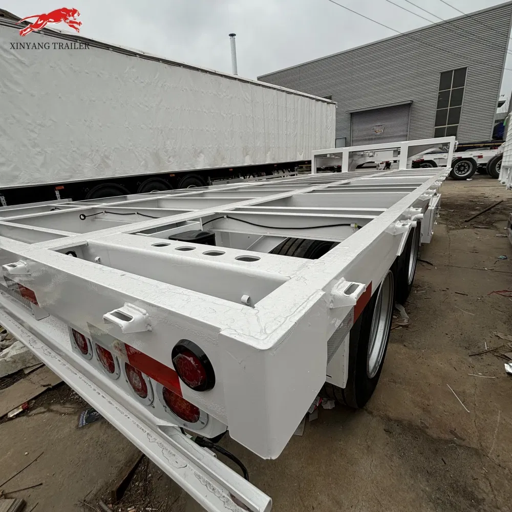 Skeletal Semi Trailer View 1