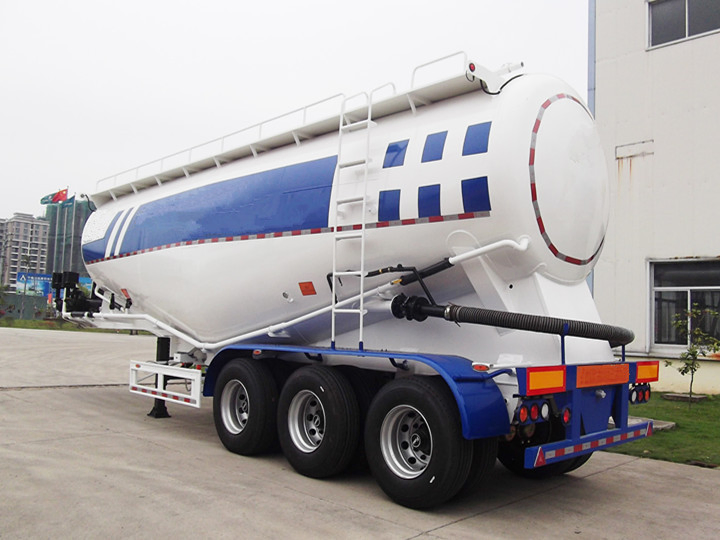 3 Axle Bulk Cement Bulker Tanker Trailer Bulk Tanker Powder Transport Trailer Mixer Combo Truck with Tank Cement Bag Trailer and Truck Manufacture Directly Sell