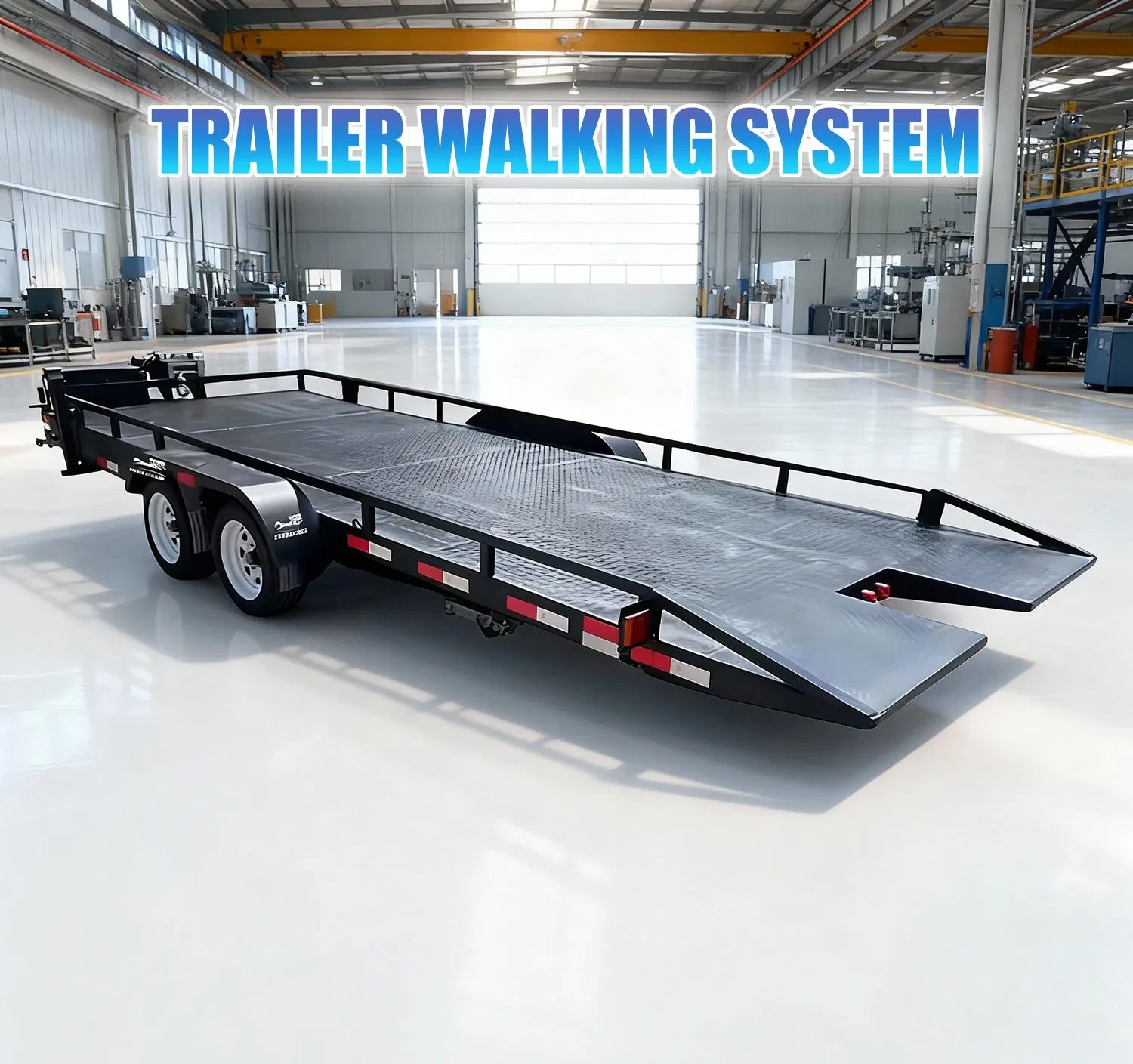 Aluminum Tilt Deck Car Trailer