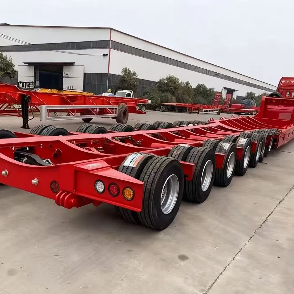 Special Purpose Vehicle: Lowbed Semi-Trailer for Wind Turbine Tower Transportation