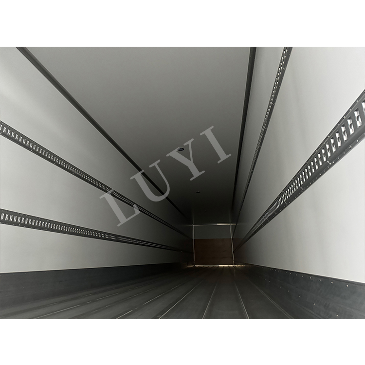 3 Axle Enclosed Cargo Trailers Dry Van Insulated Box Cargo Trailer for Refrigerated Semi-Trailer