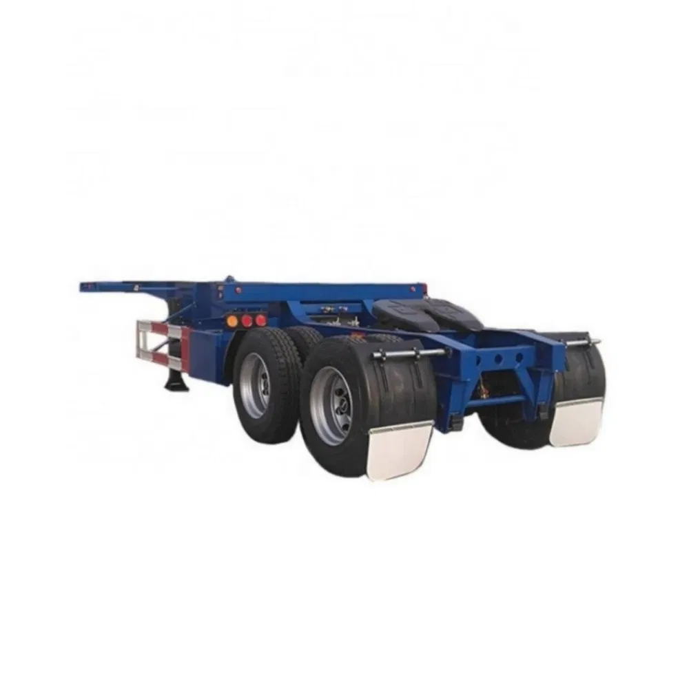 2/3/4 Axles 20FT Steel Skeleton Trailer 40FT Container Semi Trailer with Skeleton Container Chassis
