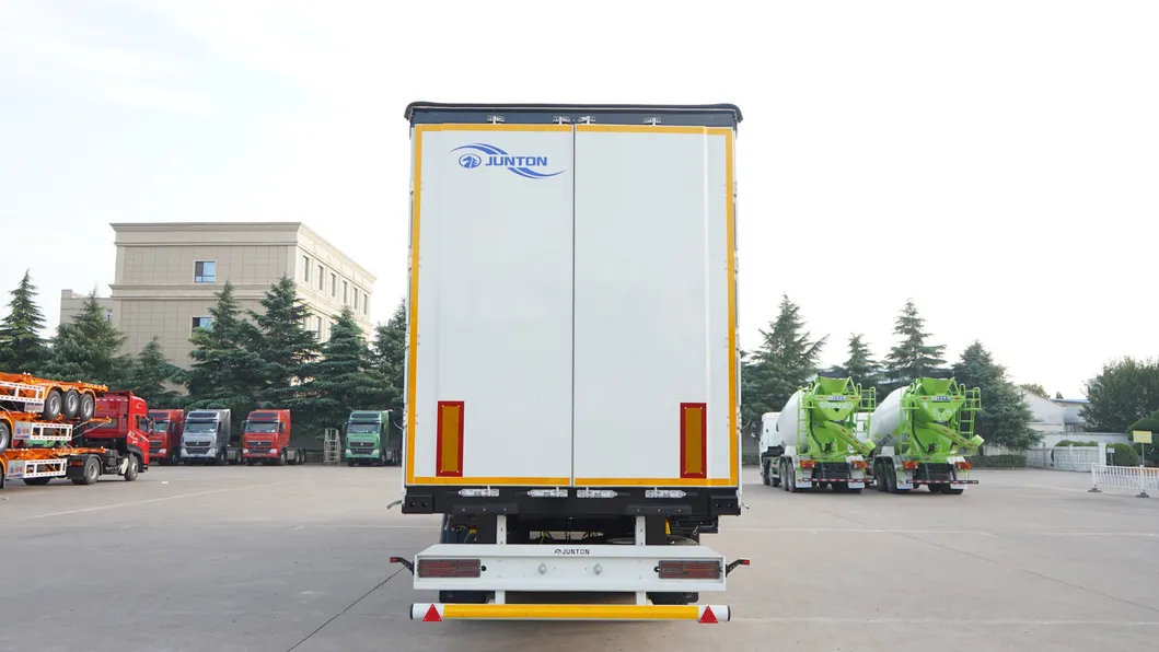 Side Curtain Semi-trailer view 7
