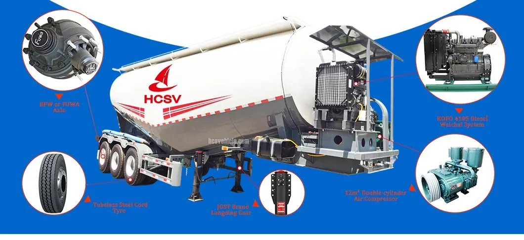 Heavy Duty Tank Semi-Trailer