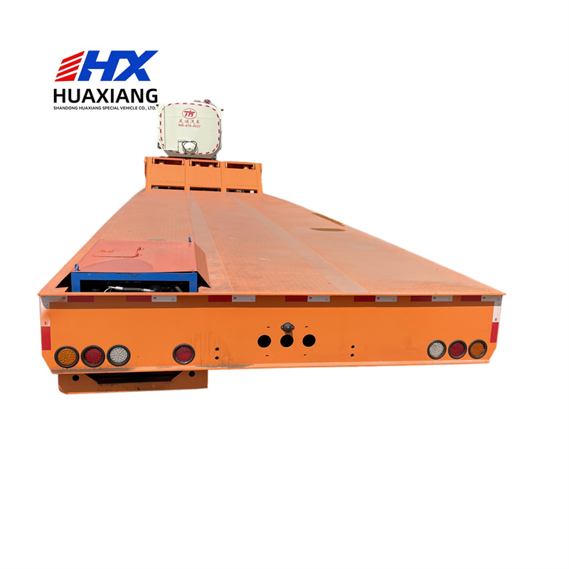 Fast-Loading Hydraulic-Ramp Hydraulic Gooseneck Low Bed Semi Trailer for Time-Sensitive Deliveries