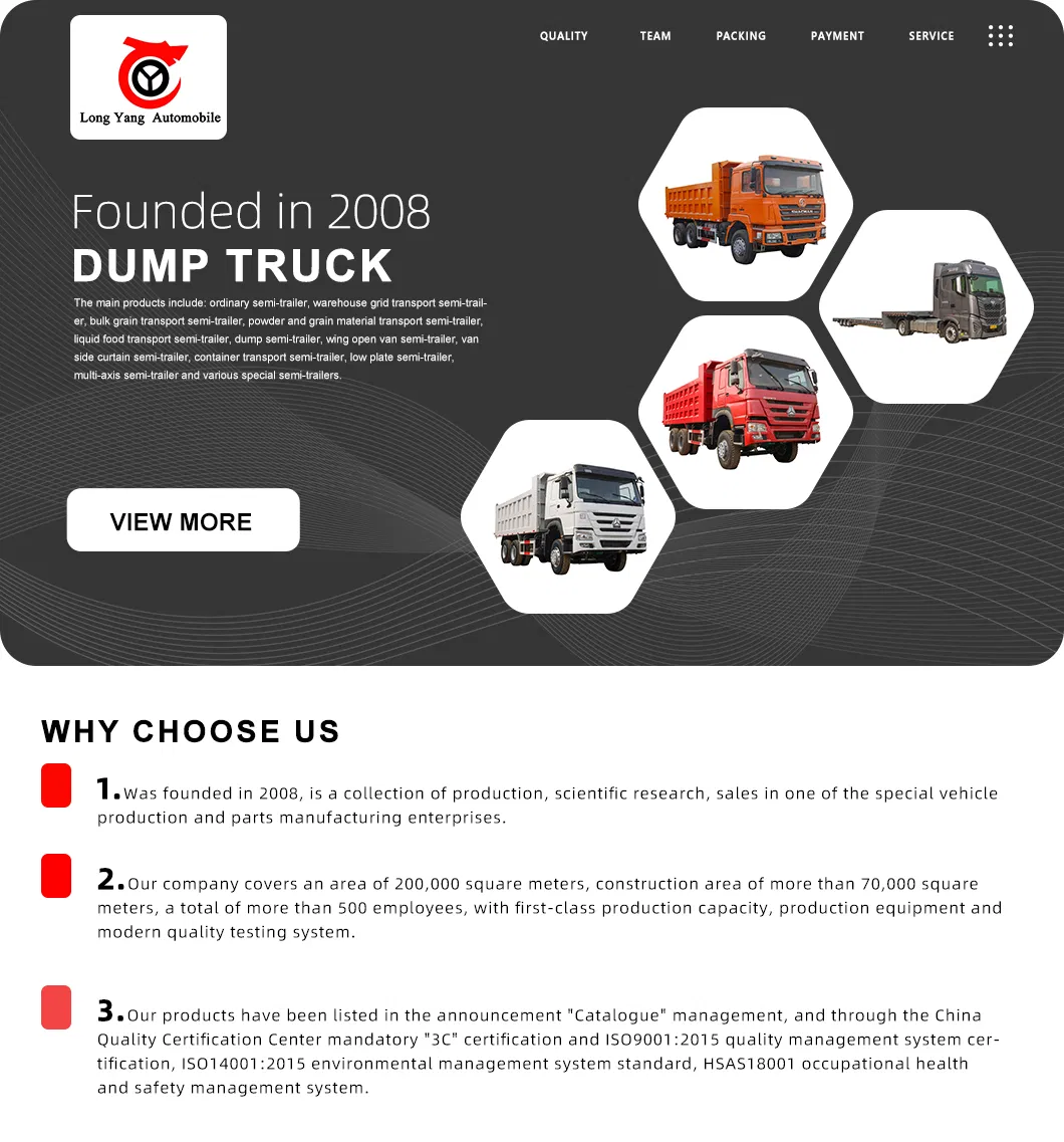 Dump Trailer Main View