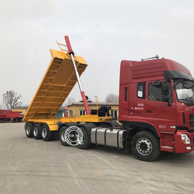 Three Axles Log Transport Semi Trailer for Sale