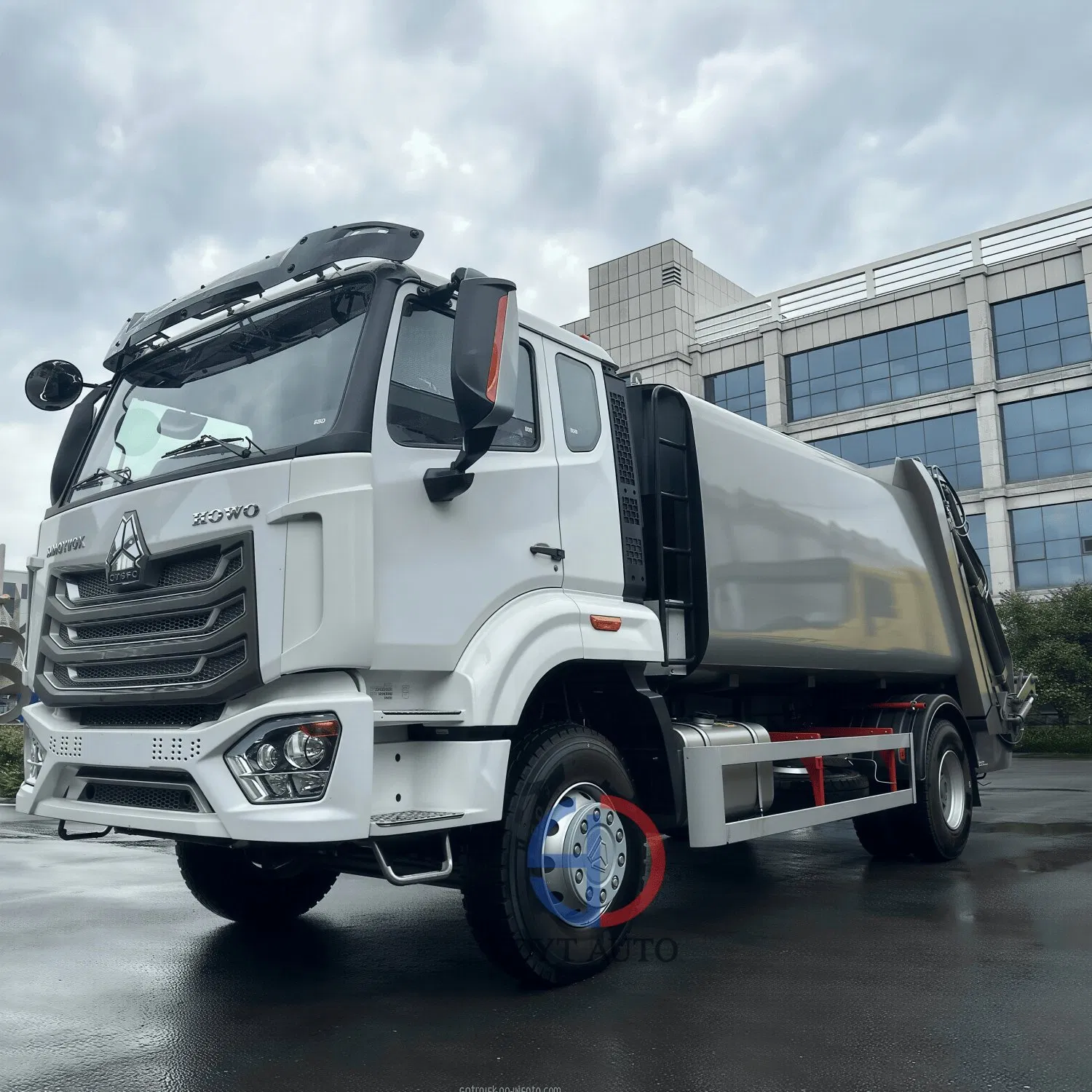 HOWO 16cbm Rear Loader Trash Waste Compactor Garbage Collection Special Purpose Truck