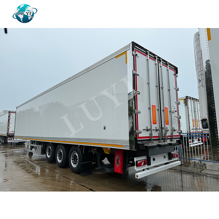Hot Selling 3 Axles Refrigerated Container Semi Trailer Truck Trailers for Sale