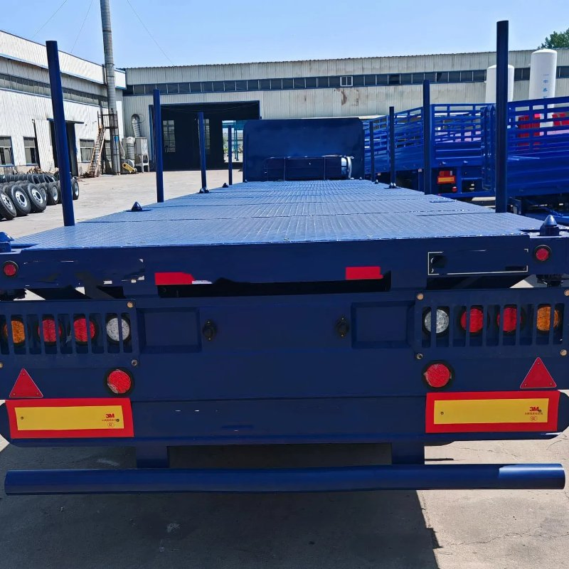 Sinotruk HOWO 6X4 10 Wheel Log Timber Transport Truck Timber Flatbed Semi Trailer