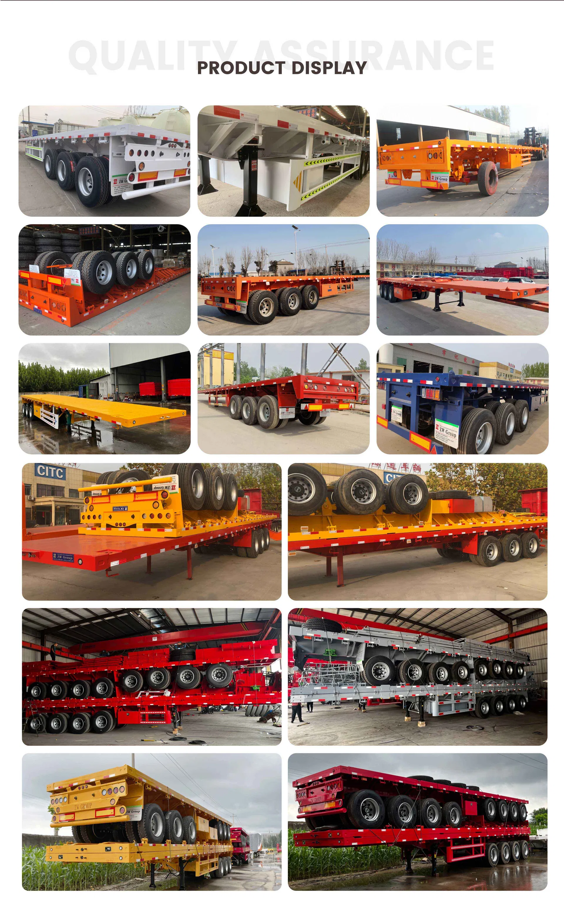 Flatbed Trailer Detail 3