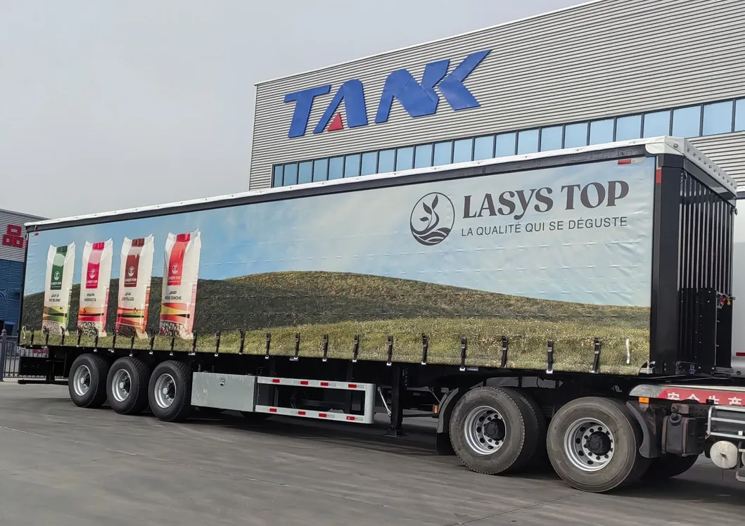 Curtain Side Trailer View 1