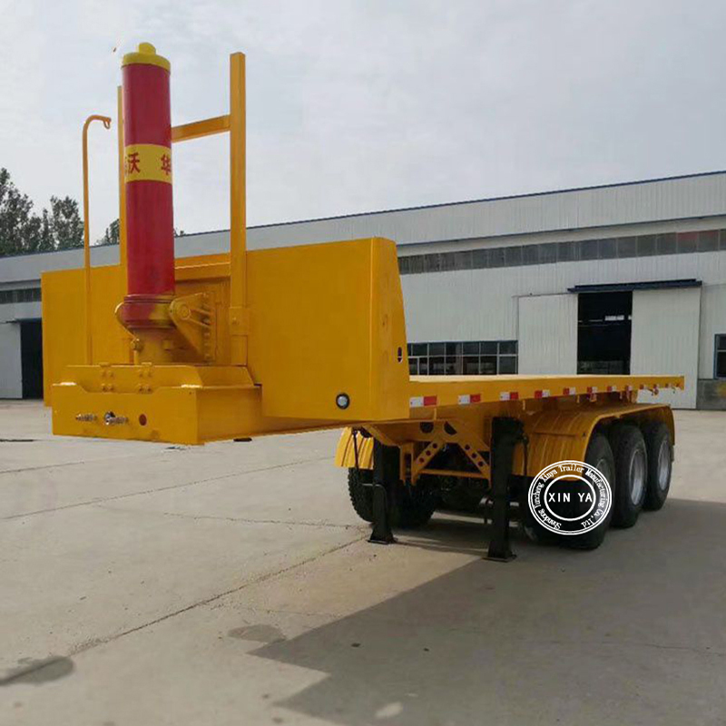 Three Axles Log Transport Semi Trailer for Sale