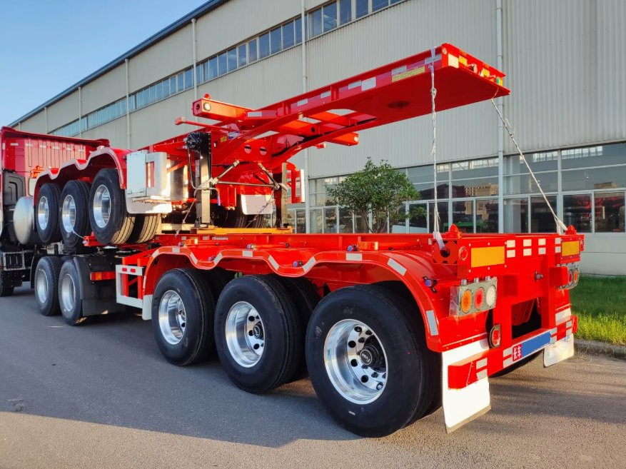 3/4 Axles 20FT 40FT Versatile Skeleton Semi-Trailer for Efficient Container Transport Solutions