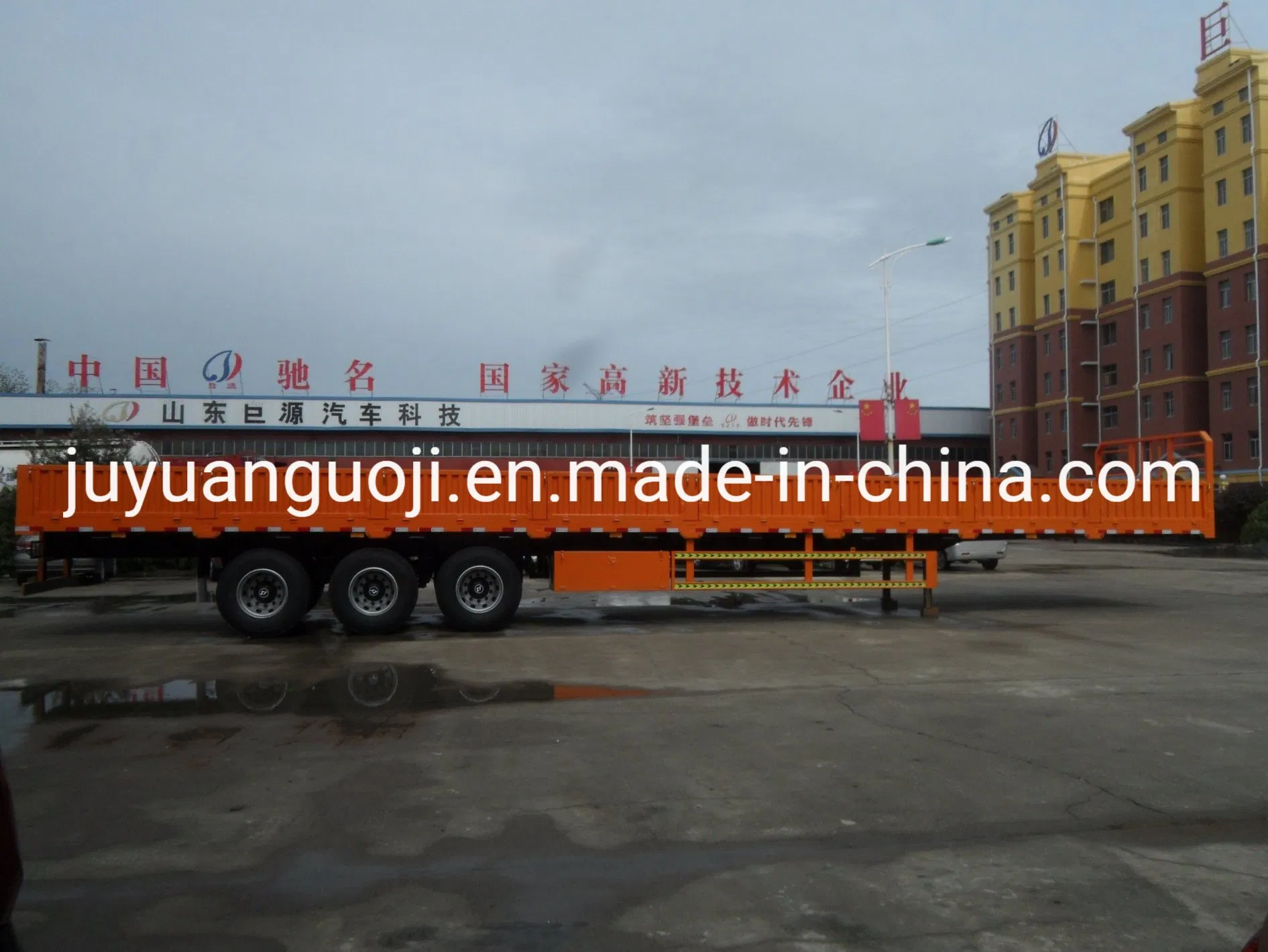 Grain Transport Truck Trailer Side Wall Semi Trailers Multi-Purpose Trailer Detachable Sidewall