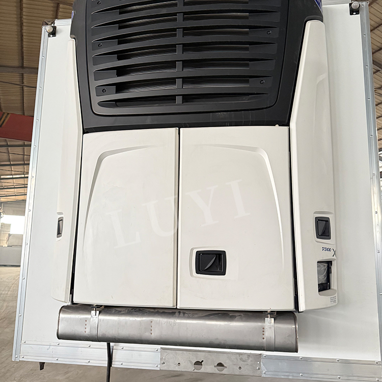 Luyi Factory Supply 53 Foot 40tons Dual Temperature Van Trailer Reefer Power Refrigerated Semi Trailer