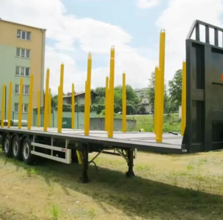 Wood Timber Semi Trailer 2