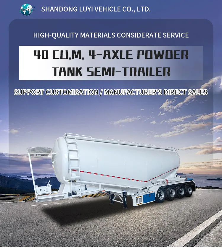 Bulk Cement Tank Trailer