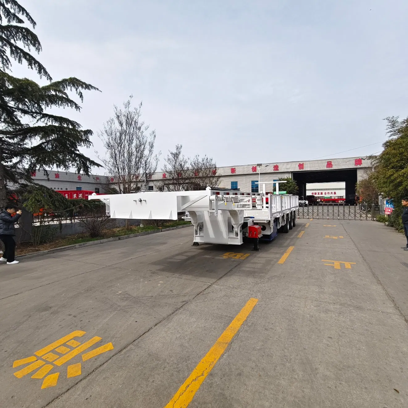 Adaptable to Various Cargo Types Special Purpose Trailer Industrial Goods Transport Semi Trailer