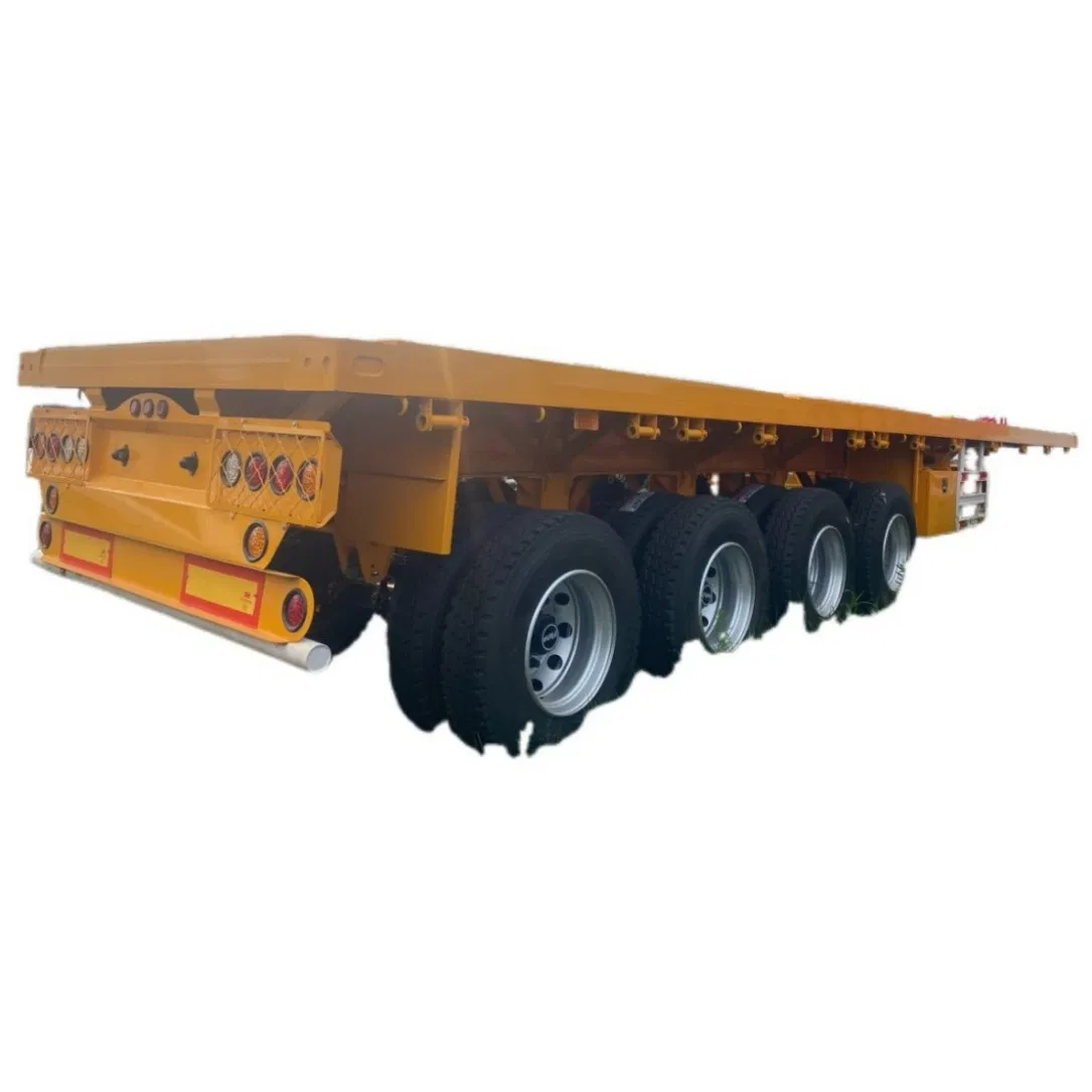Used New Timber Logging Transport Flatbed Semi Trailer for Sale