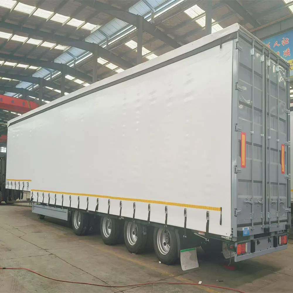Box Type Cargo Side Curtain Semi Trailer with Ottc Certification