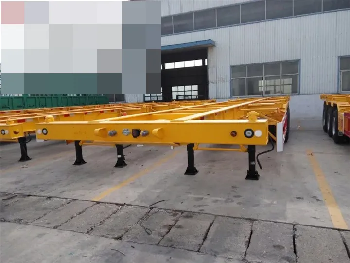 Skeleton Semi Trailer View 2