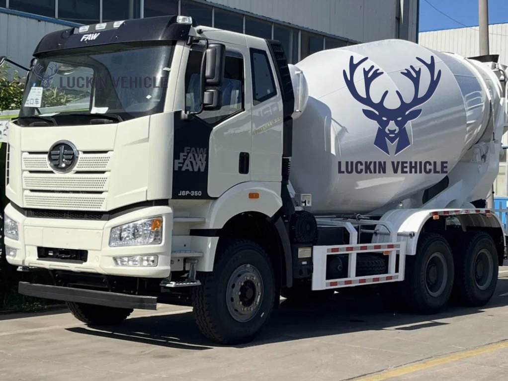 Special-Purpose FAW 8X4 6X4 10 Wheels Cement Concrete Mixer Truck in Low Price