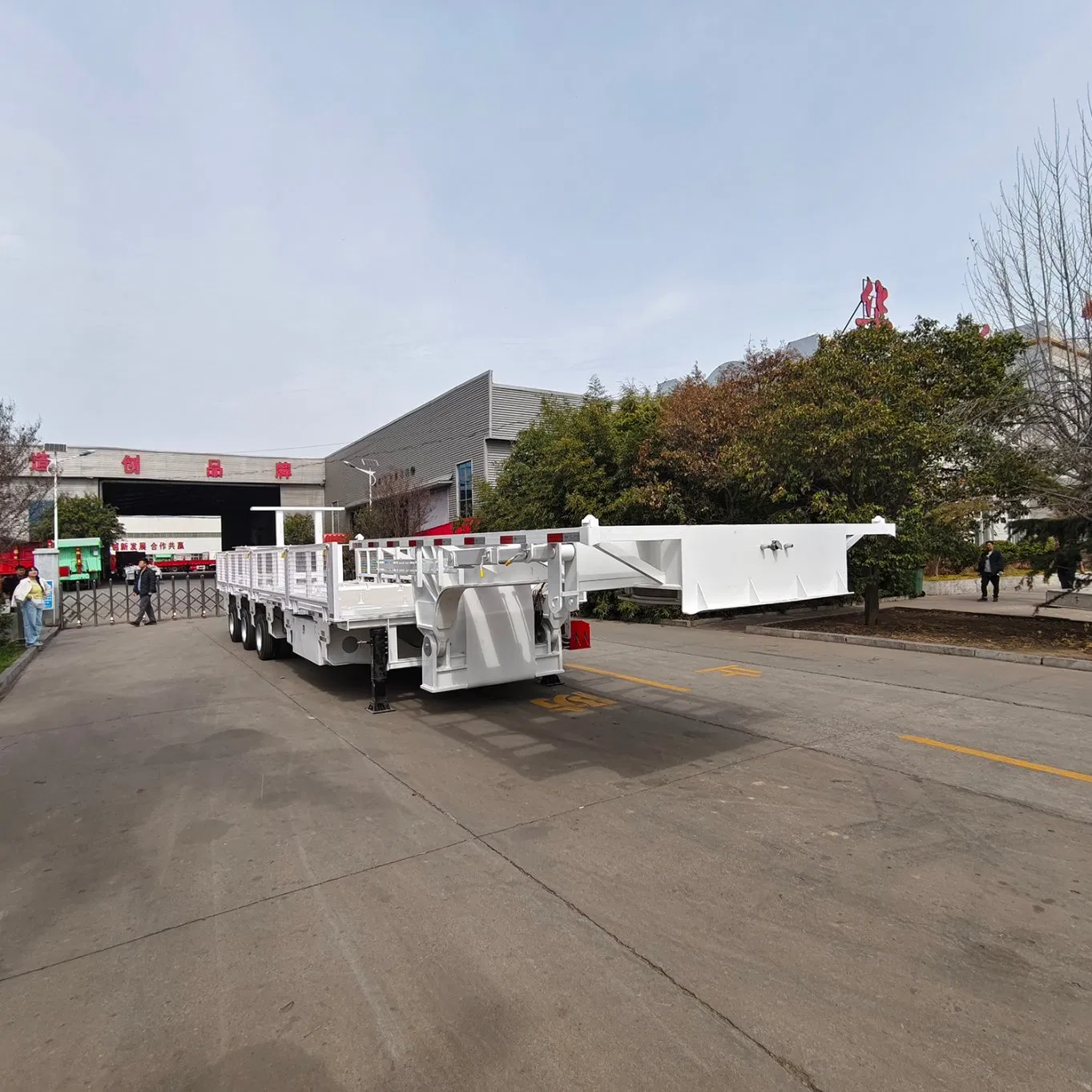 Adaptable to Various Cargo Types Special Purpose Trailer Industrial Goods Transport Semi Trailer