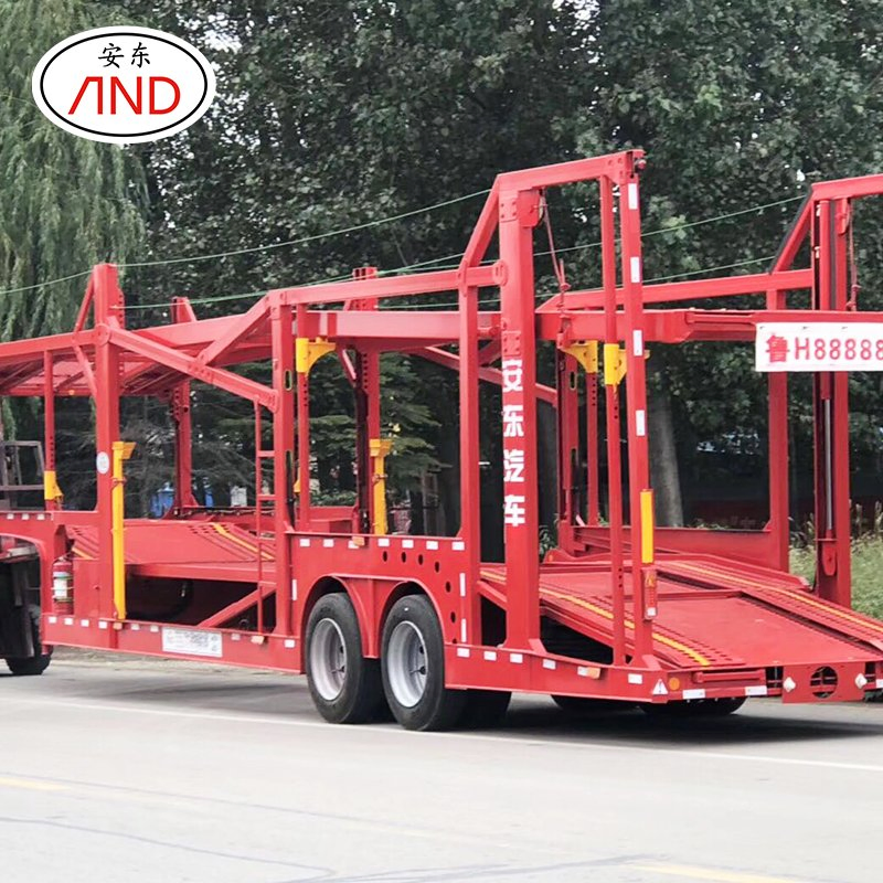 New Design Popular Enclosed Car Hauler/Carrier/Transport Semi Trailer