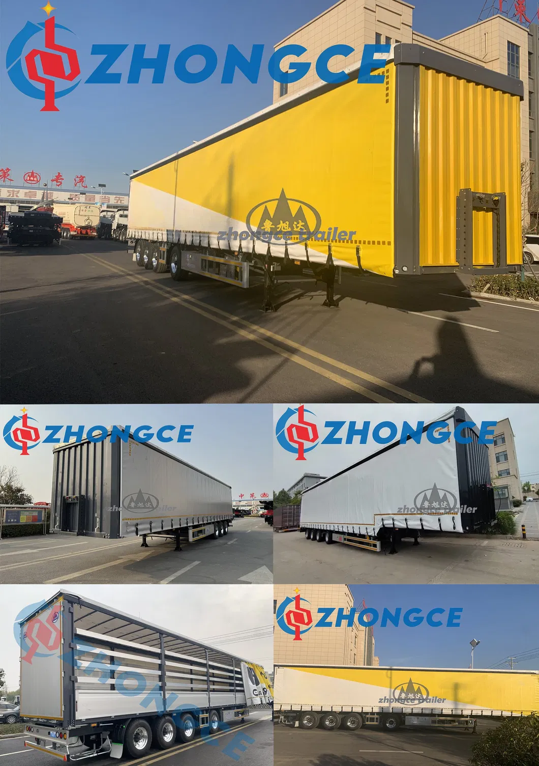 Side Curtain Semi Trailer