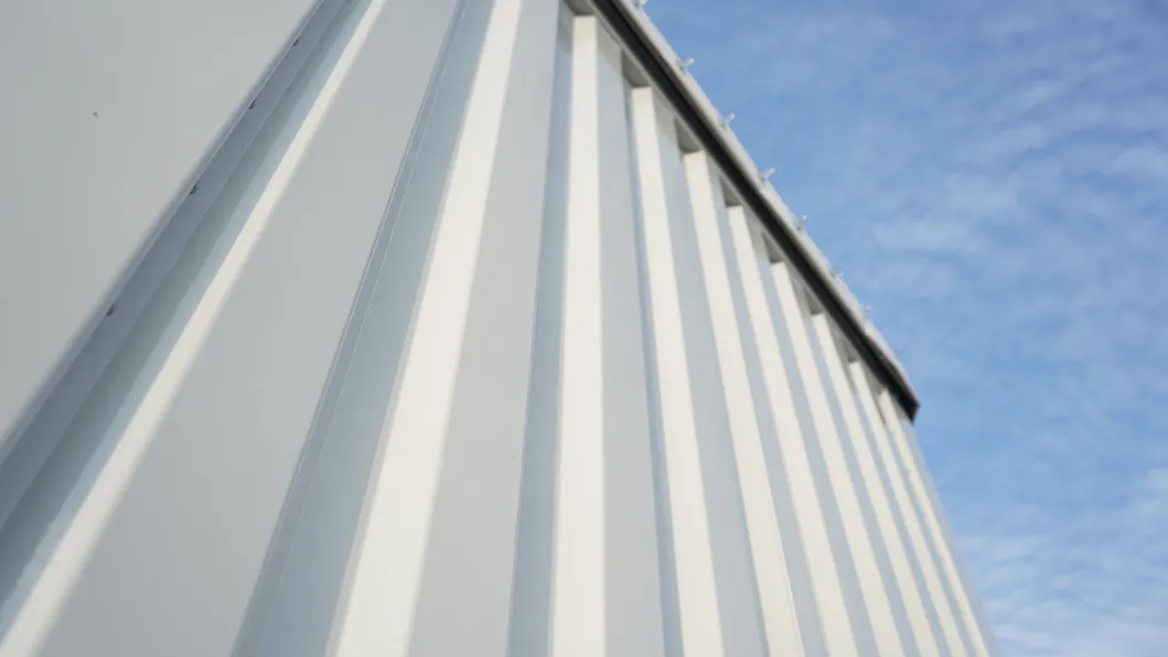 Side Curtain Semi-trailer view 3