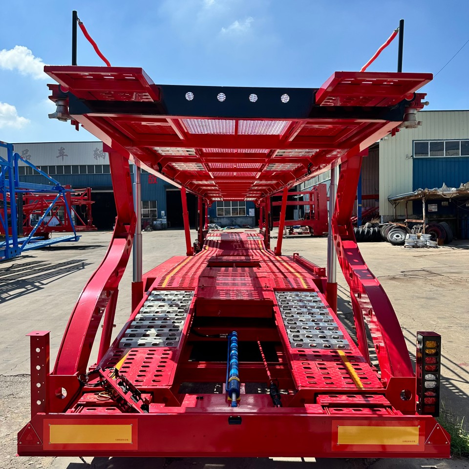 Double Deck Heavy Truck 8 10 Car Transport Trailer Car Hauler Trailer Car Carrier Truck Semi Trailer for Transport Car